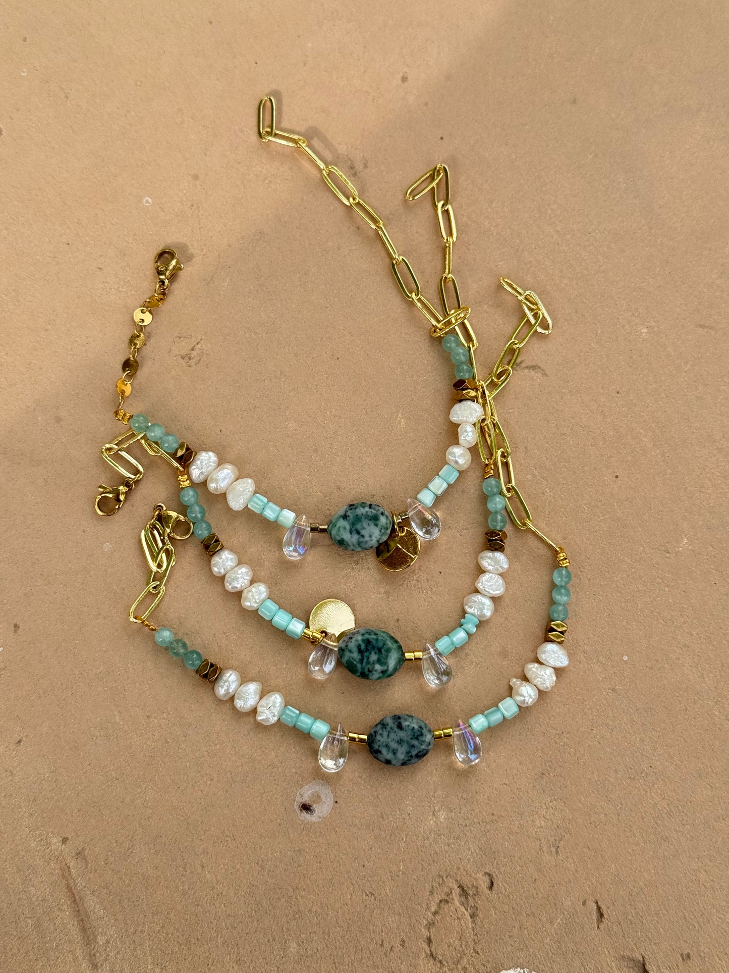 Summer anklets