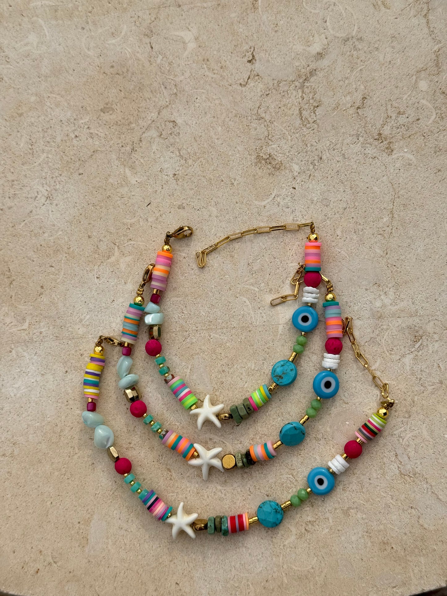 Summer anklets