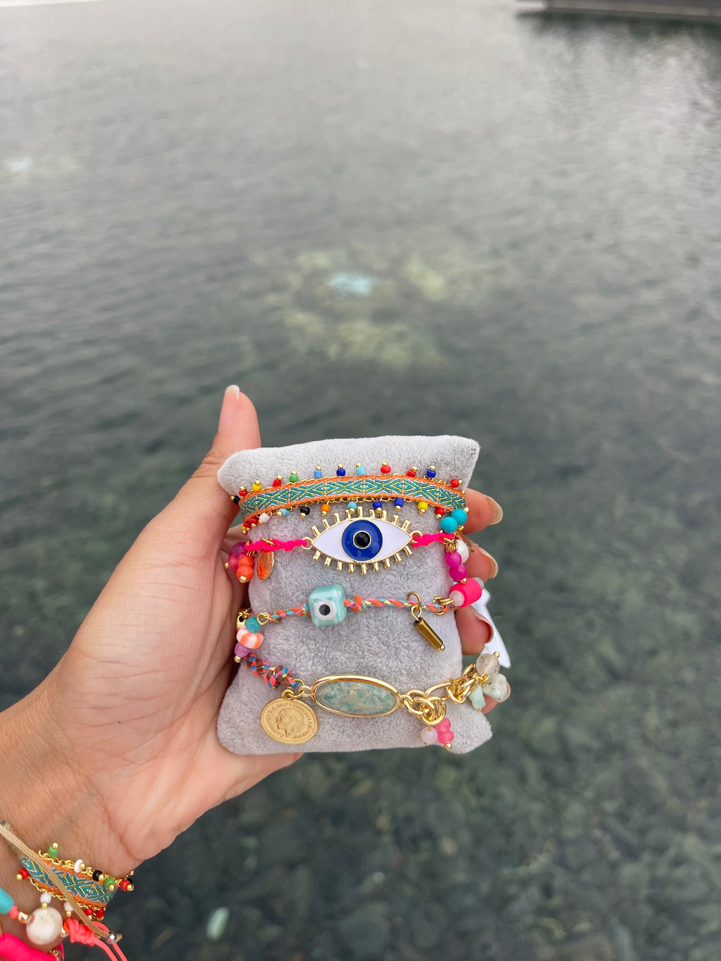 Summer bracelets set