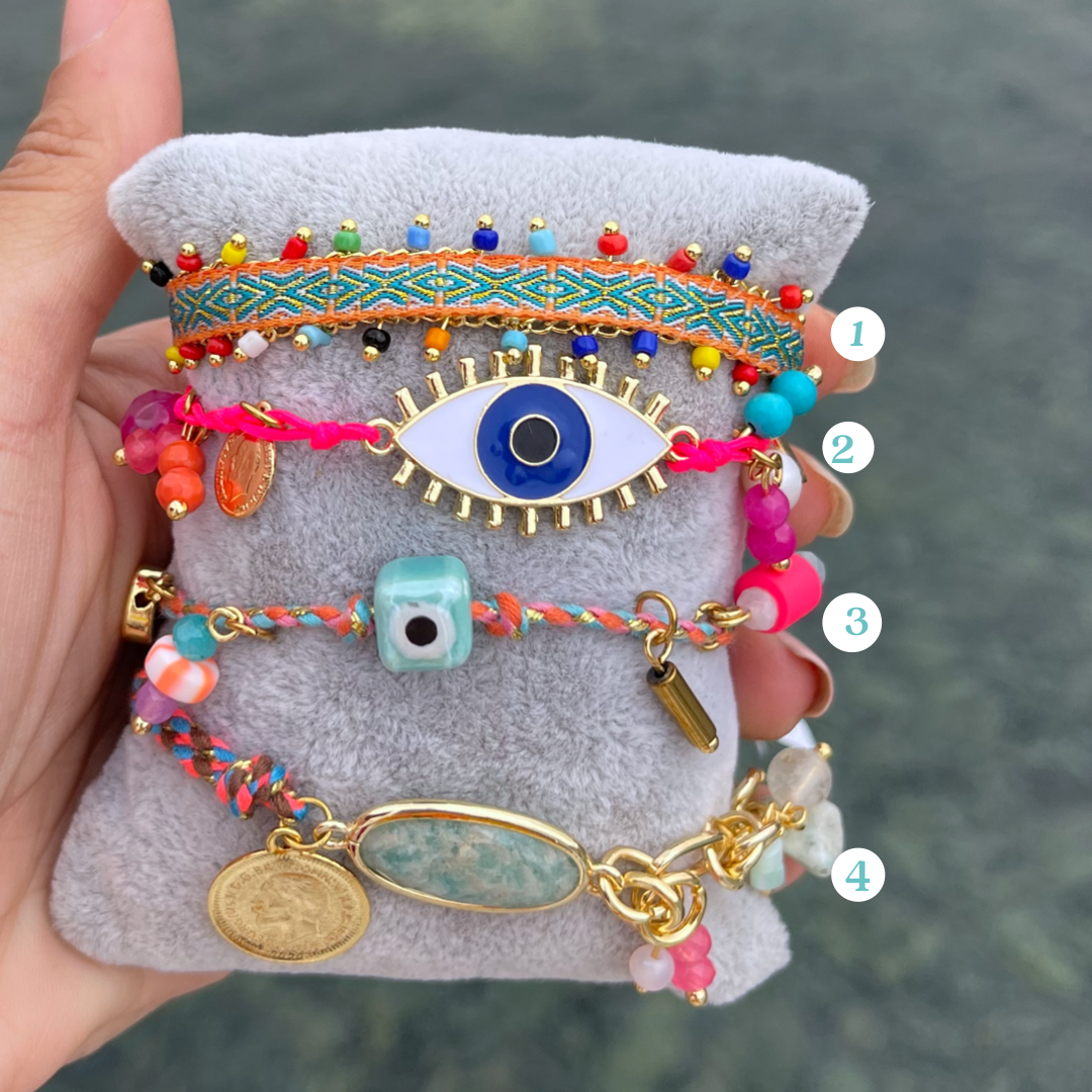 Summer bracelets set