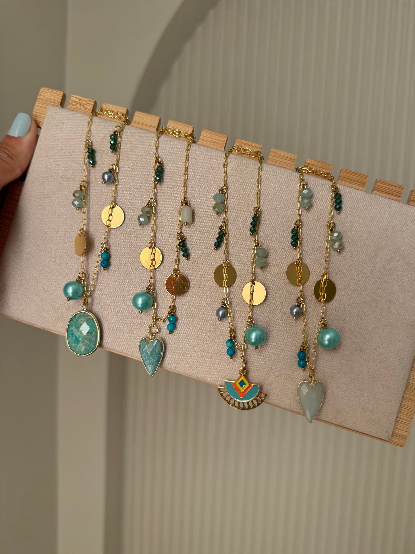 Turquoise dangles