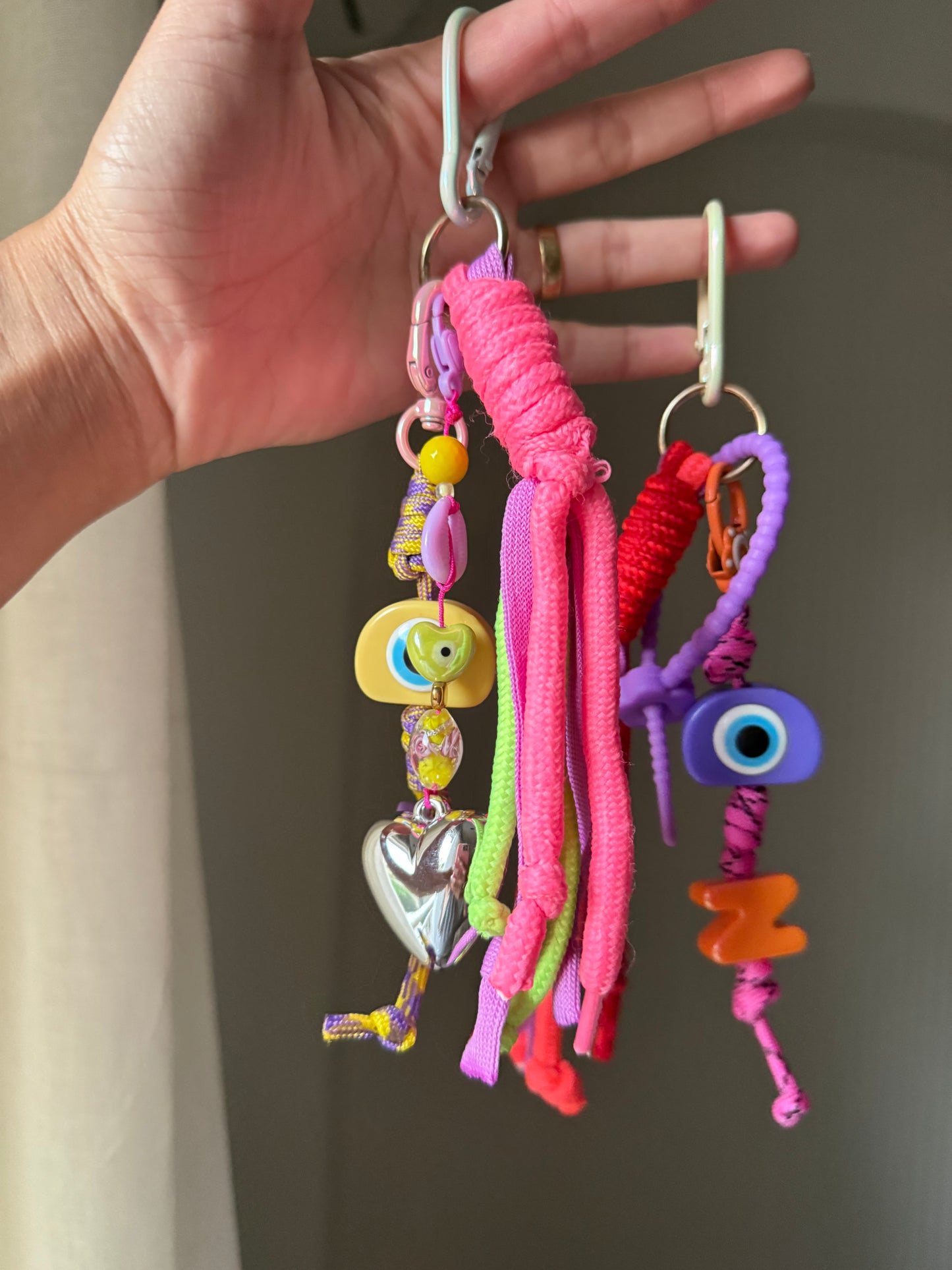 Bubble gum bag charm