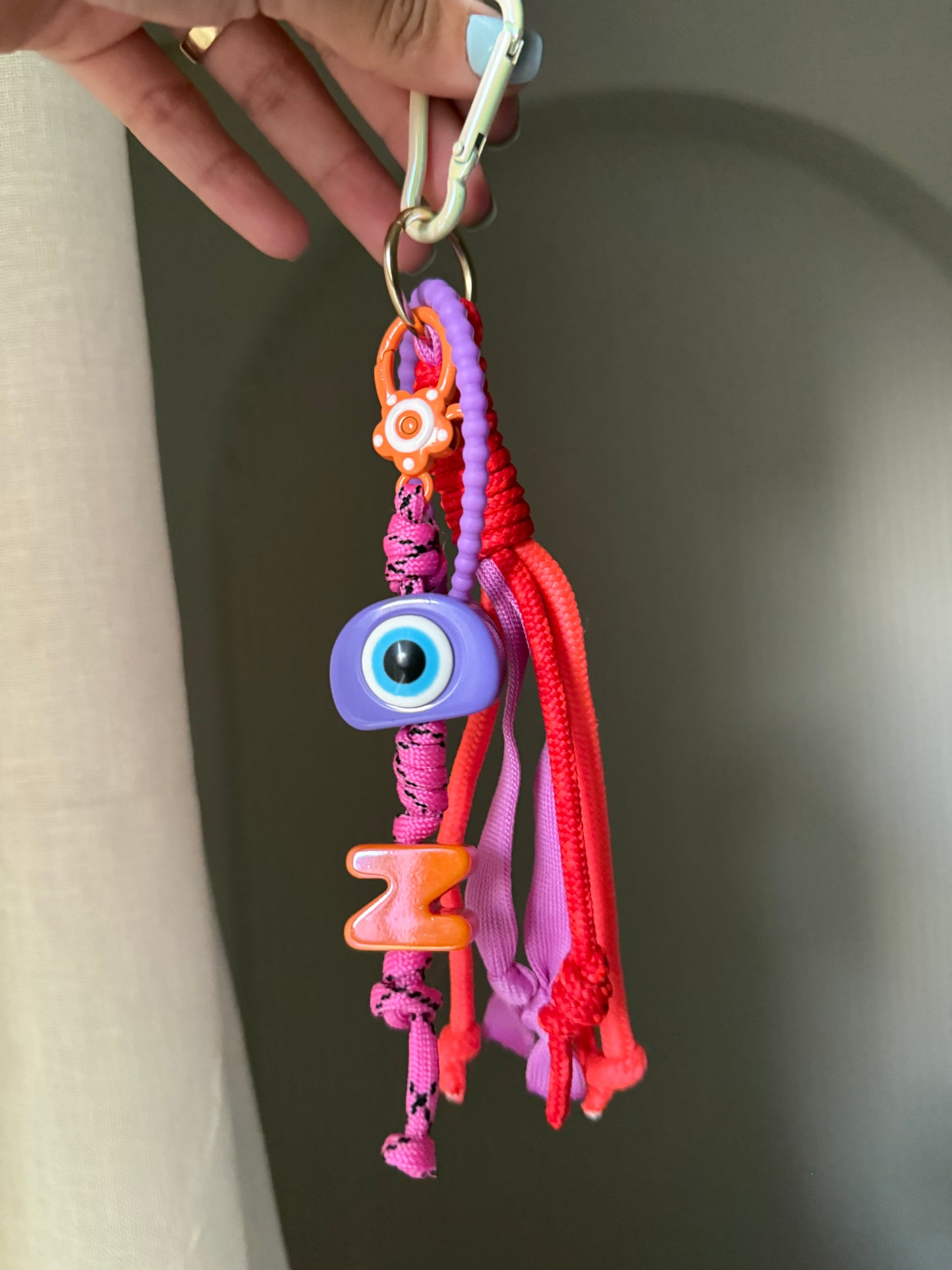 Bubble gum bag charm