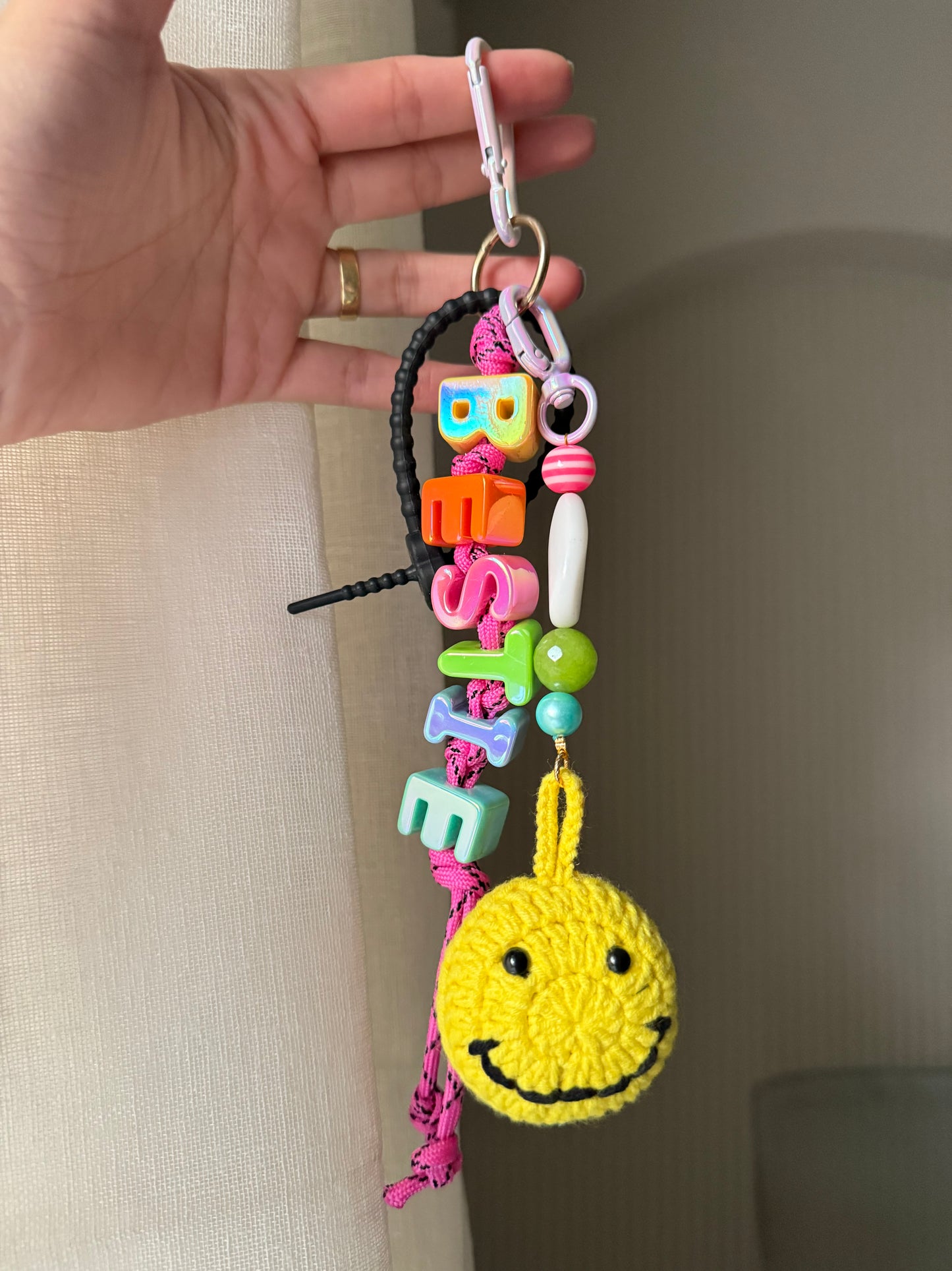 Bestie bag charm