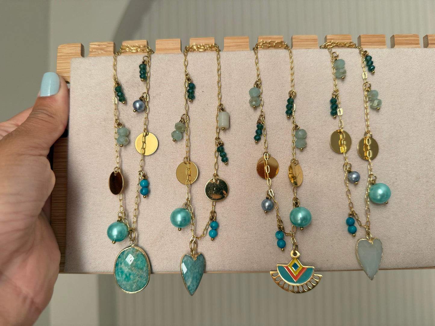 Turquoise dangles