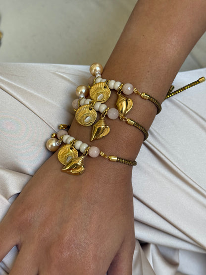 Golden blooms
