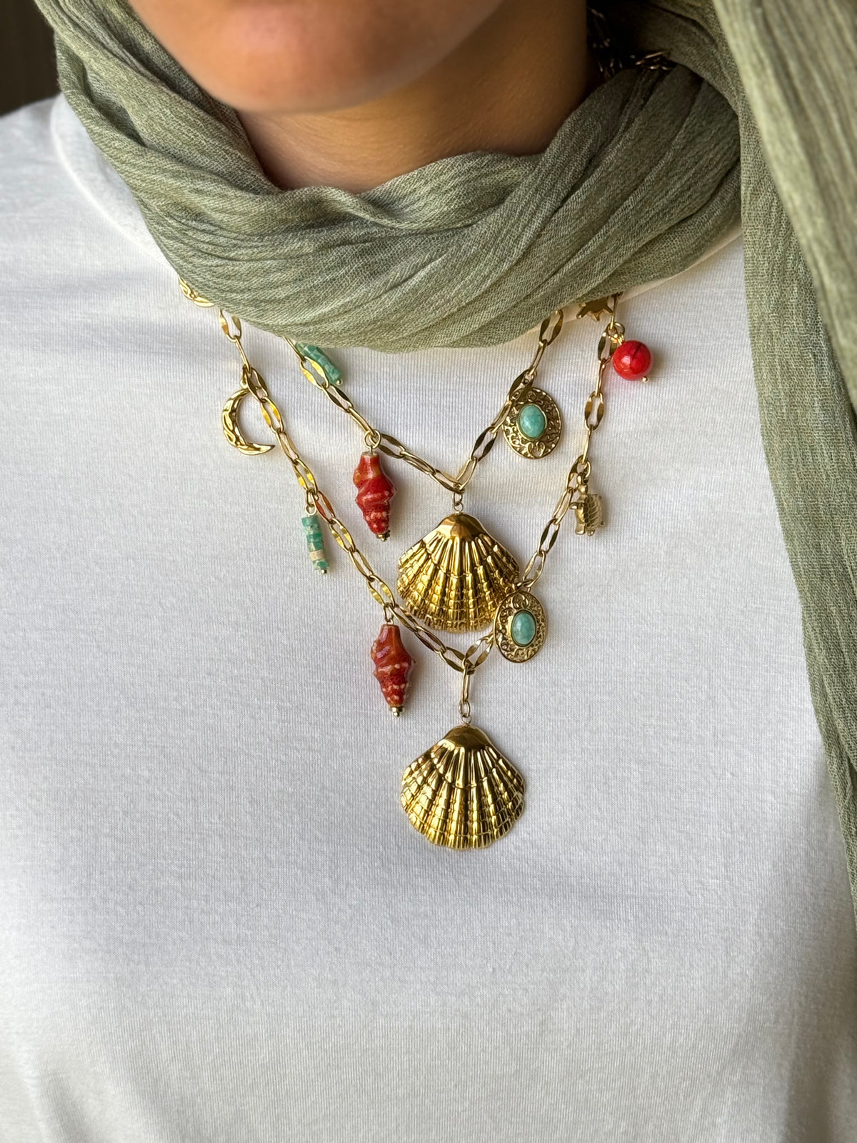 Coral shells