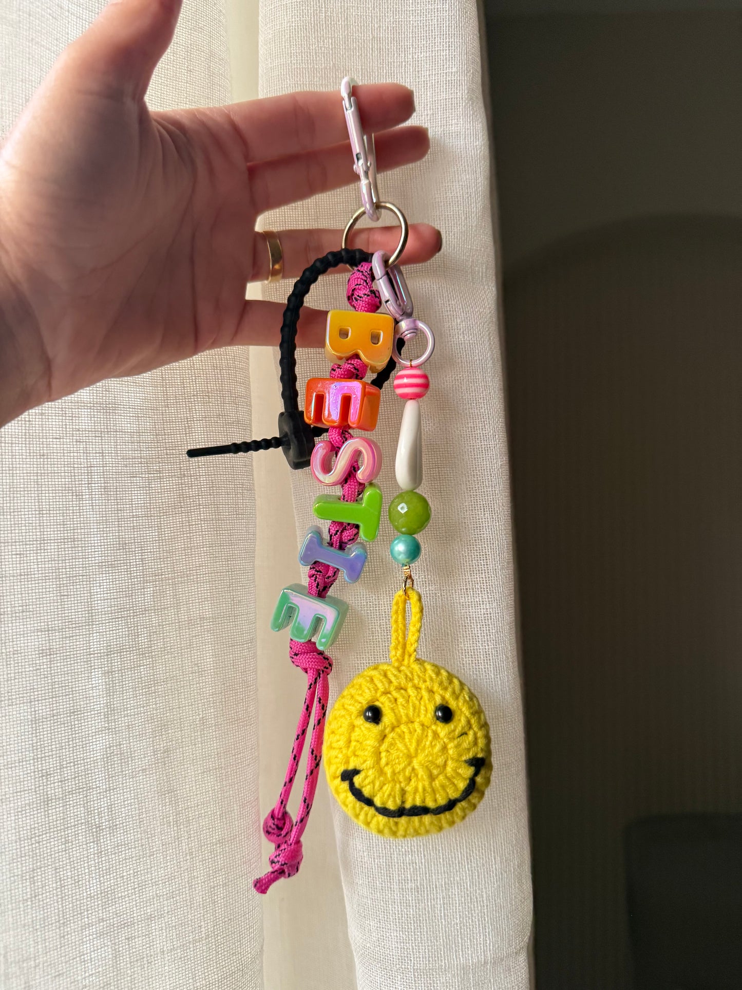 Bestie bag charm