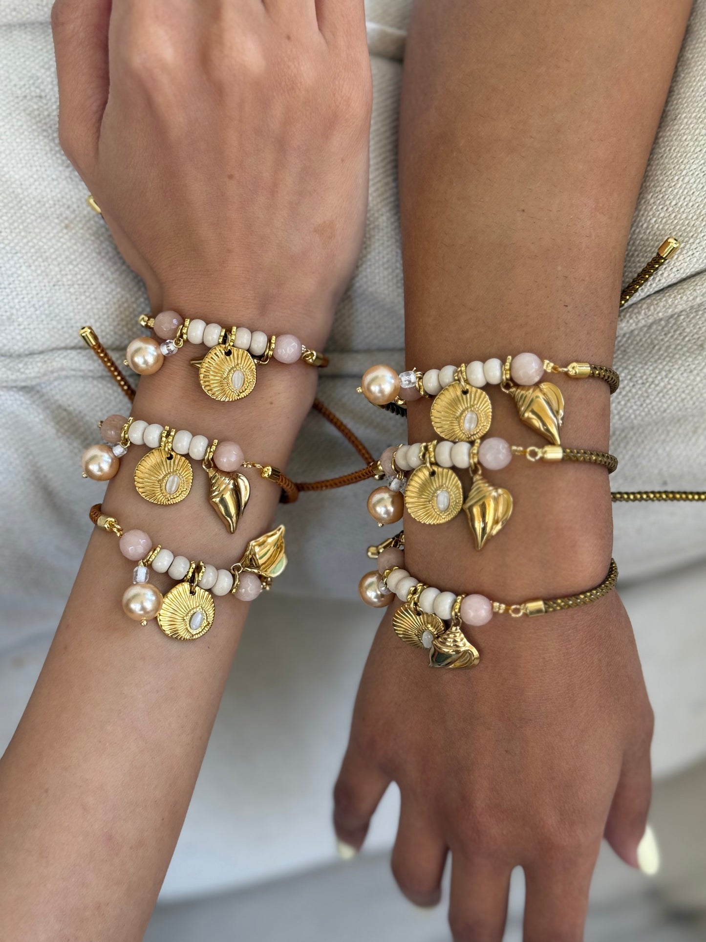 Golden blooms