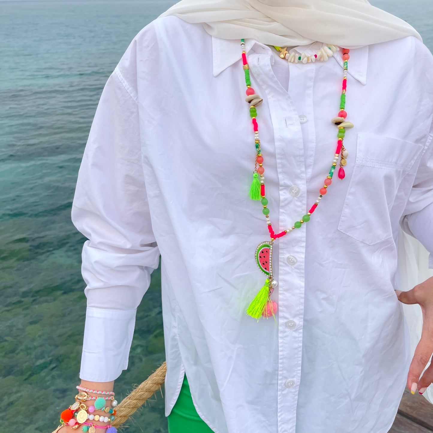 Watermelon Necklace