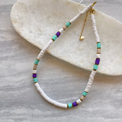 Purple Chocker Set